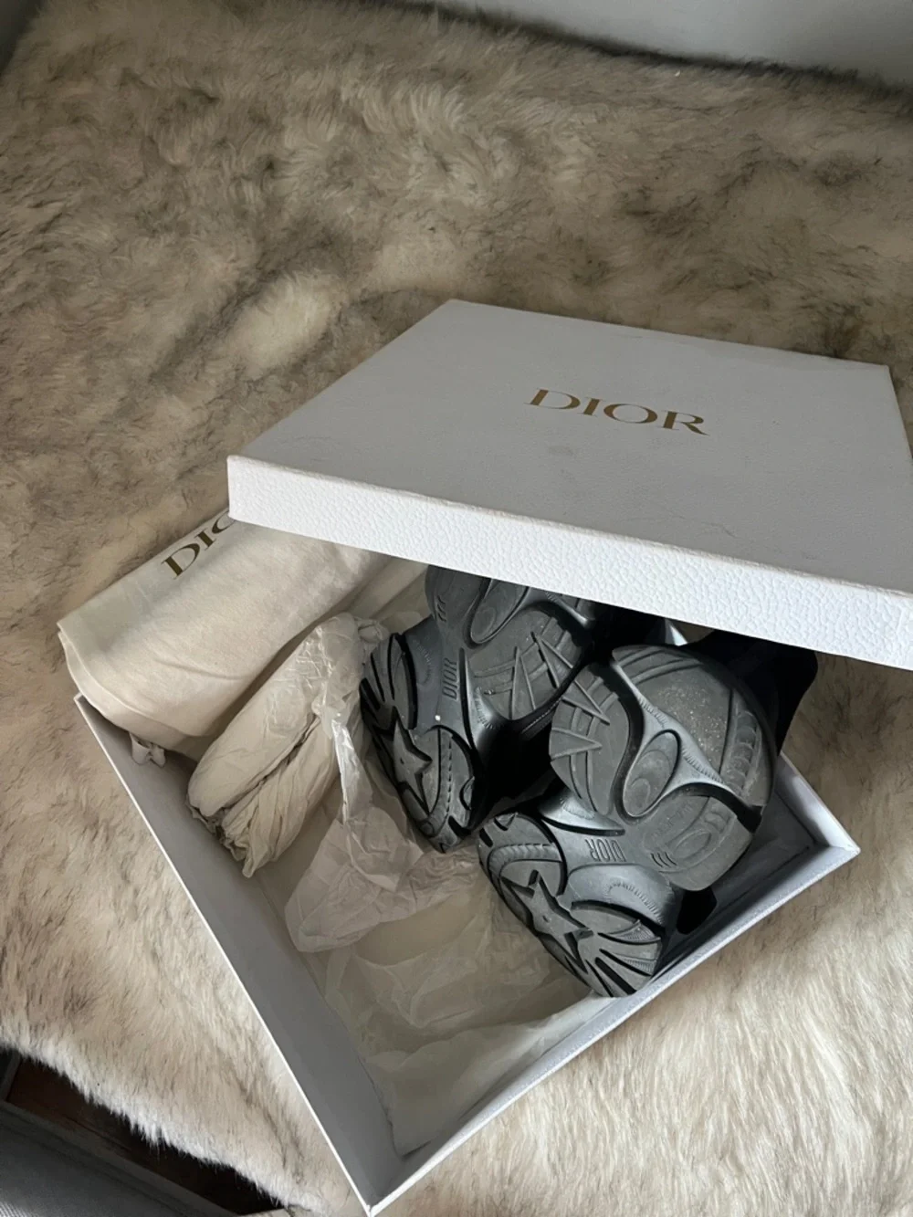 Dior Black women’s Strap Sneakers - Picture 9 of 9